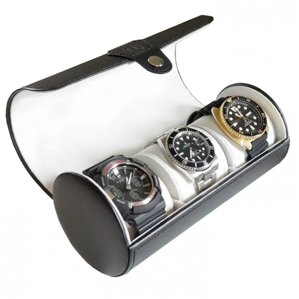 High Quality 3 Slots Watch Roll