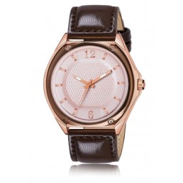 Casual Brown Color Analog Wrist watch