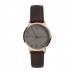 Rose Gold & Brown Watch